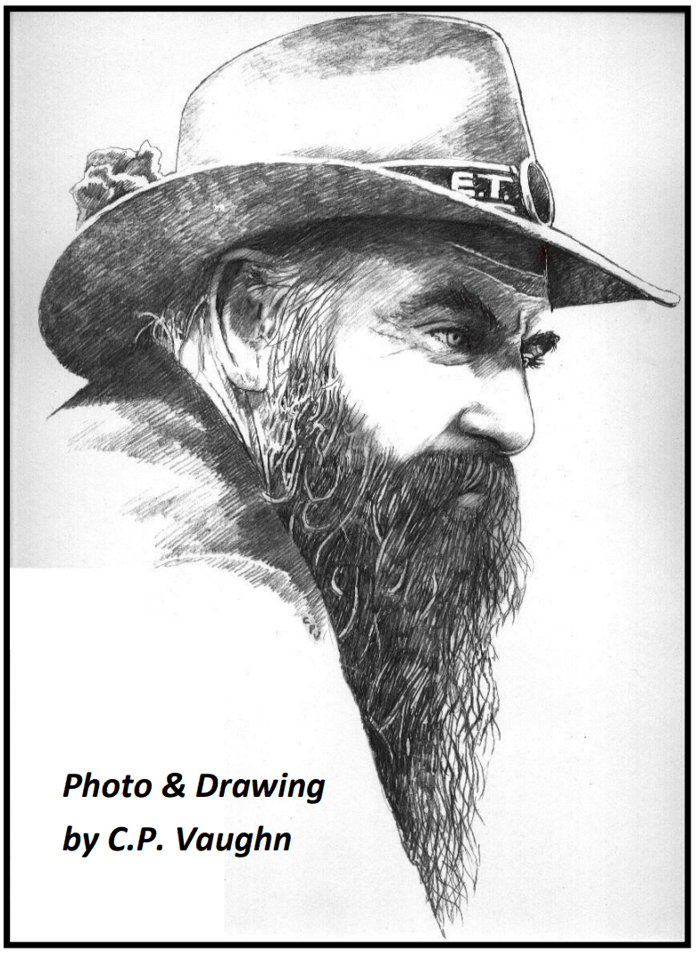 A drawing of Blaze by C.P. Vaughn