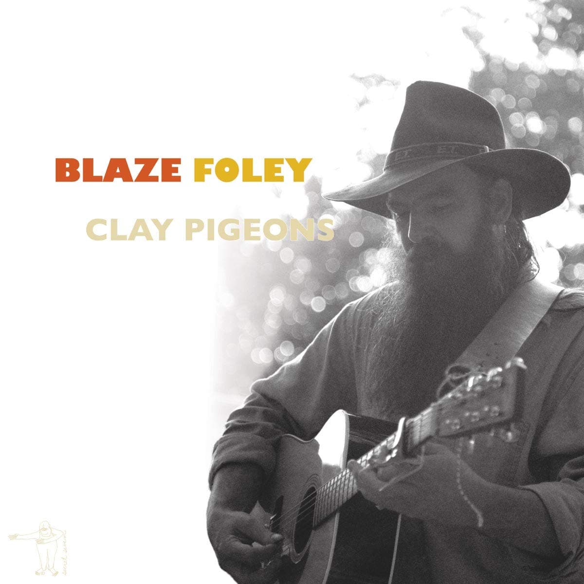 Cover of Clay Pigeons: a photo of blaze with a guitar